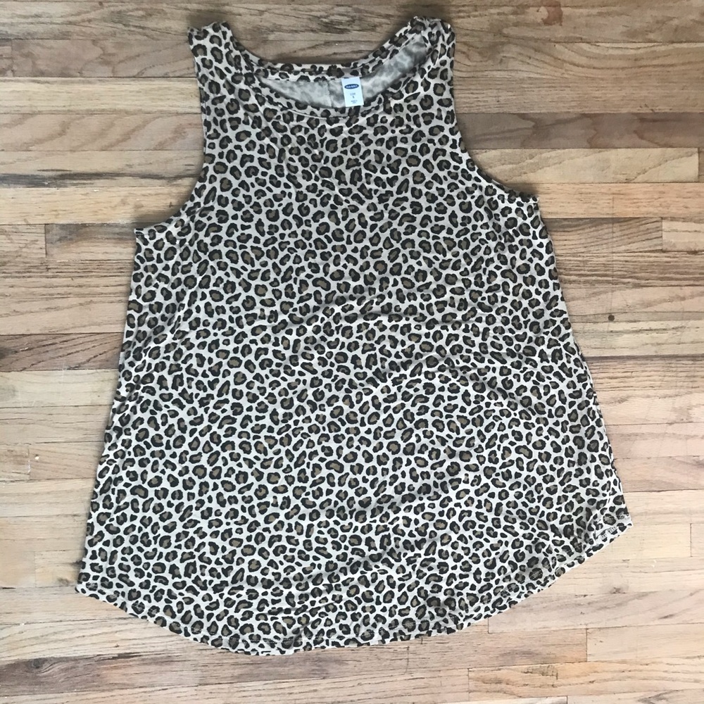 Old Navy Leopard Tank